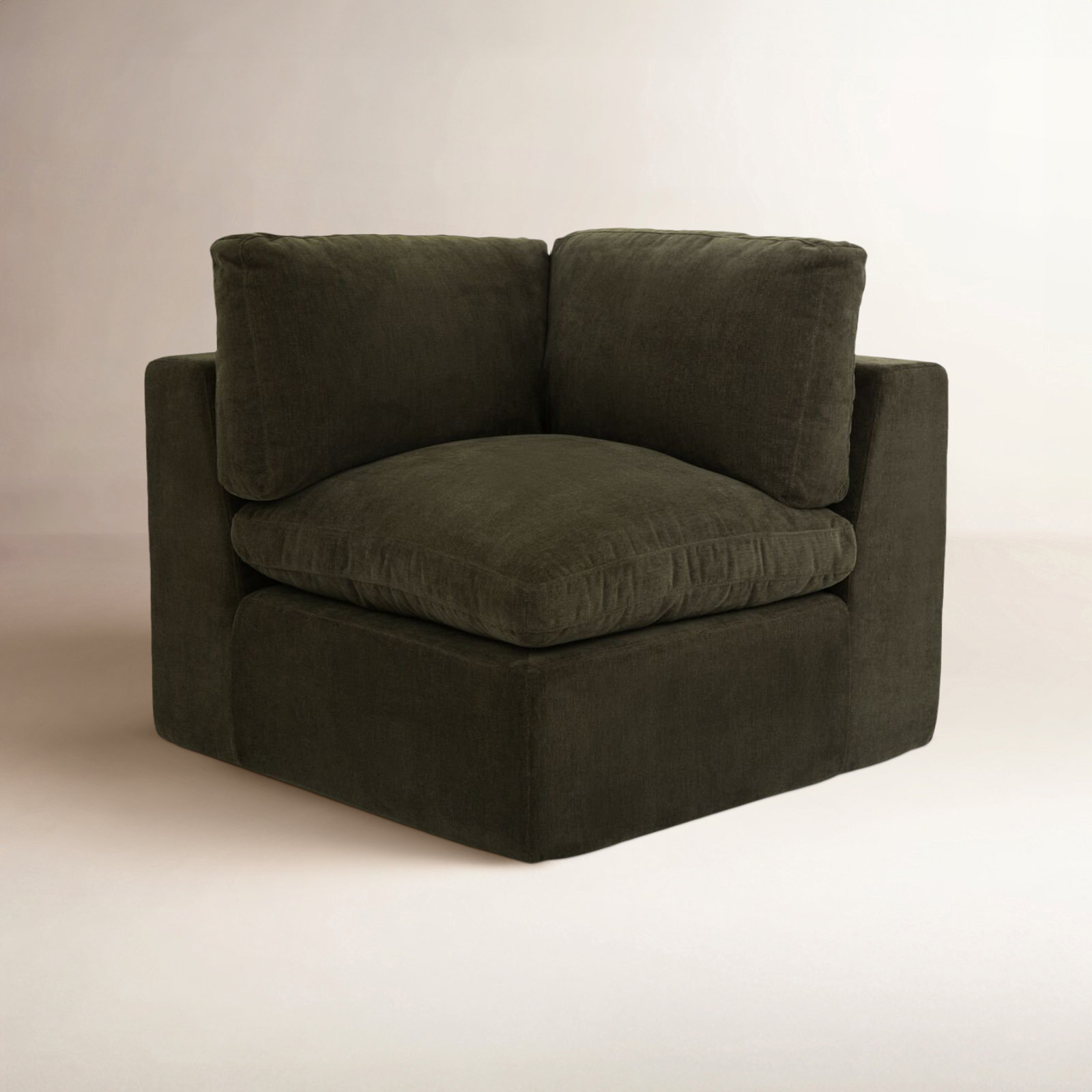 Siegler Corner Chair, Green