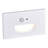 Hardwired White Motion Sensing Led Stair Light With Motion And Photocell Sensor