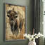 ANIMALS Series CDXCII - Reproduction encadrée de qualité supérieure - Prêt à être accroché - Aucun clou requis-394350302-394350303