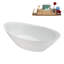 Baignoire autoportante 71 po avec plateau interne Streamline-112235219
