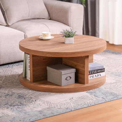 Marchella Round Coffee Table With Storage
