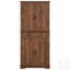 Grand garde-manger avec organisateurs coulissants, texture campagnarde, 6 tablettes de porte, 2 tiroirs, armoire de rangement autoportante-1091685364