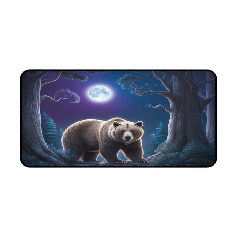 Polyester Desk Pad, 14.4x12.1