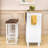 Nels 3-Piece Wooden Kitchen Island Set, Kitchen Island with Drop Leaf, Storage Cabinet and 2 Stools-2063413552