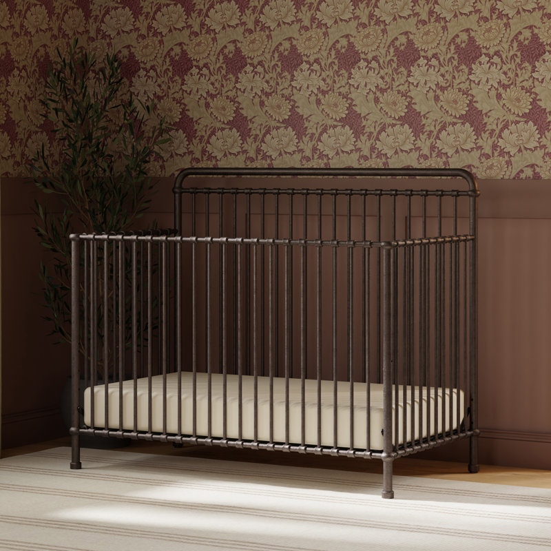 Winston 4-in-1 Convertible Crib, Vintage Iron