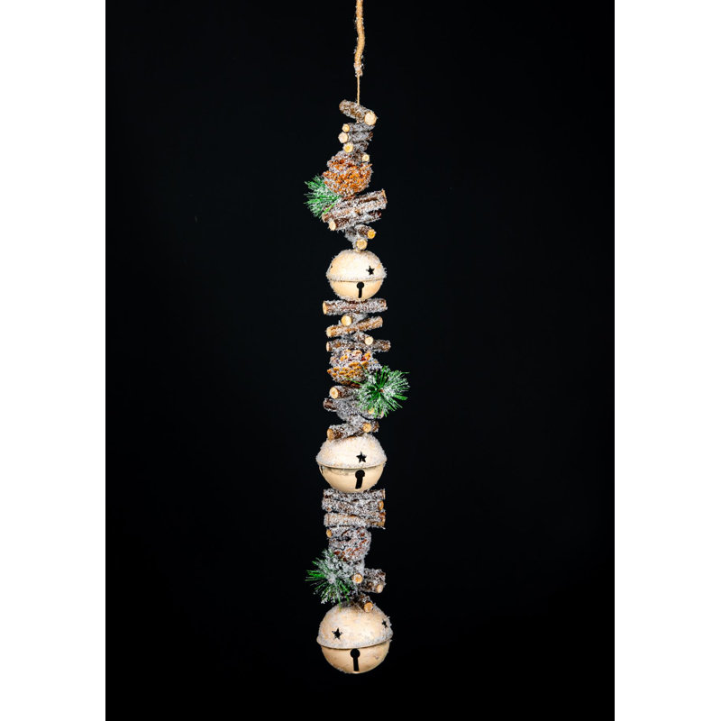 PVC No Holiday Shaped Ornament, 12 cm x 4cm x 6cm, Gold