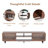 Charming Mid Century Modern TV Stand With Multiple Functionalities For Living Room