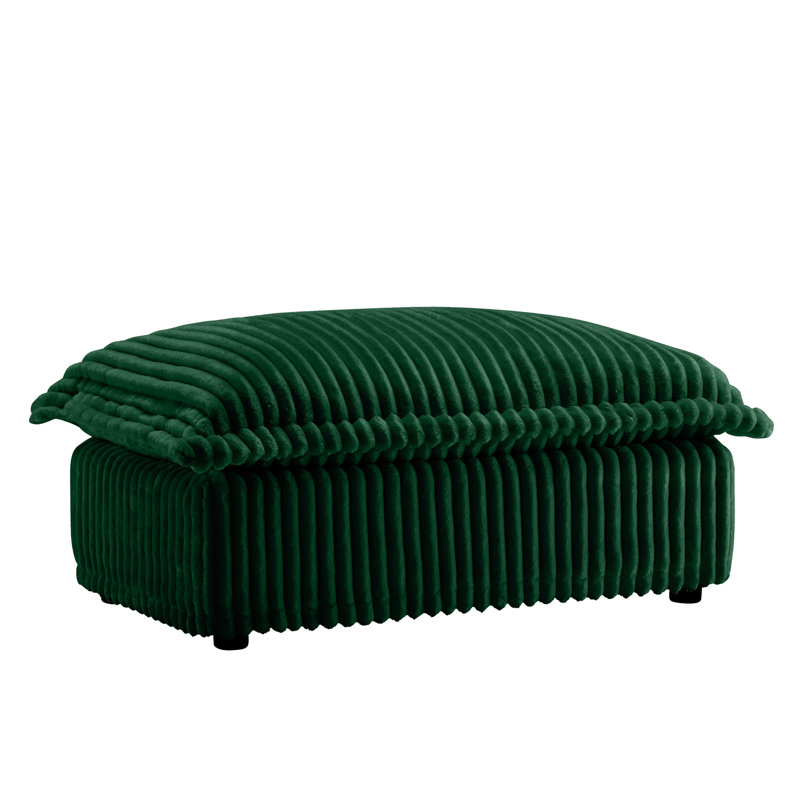 Velours côtelé pour la détente en famille - housses amovibles, disposition des sièges de soutien, siège confortable, structure, assemblage rapide