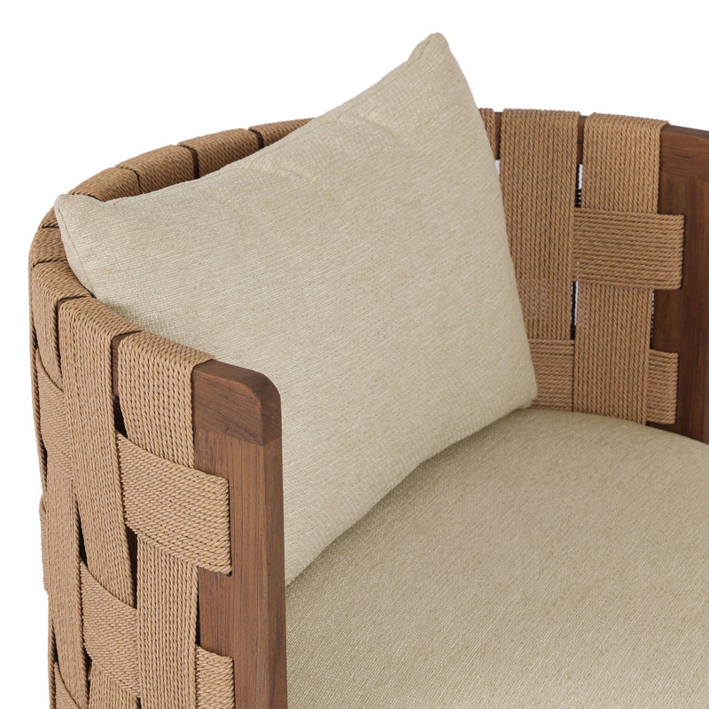 Burch Outdoor Teak Lounge Chair