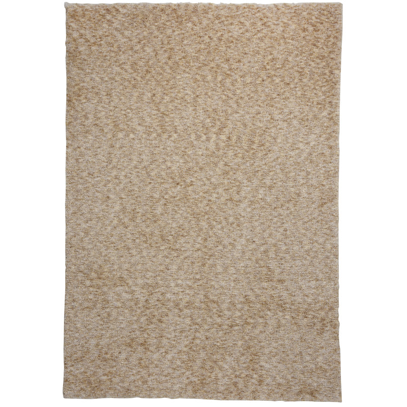 Amiyiah Solid Colour Hand Woven Area Rug, Rectangular 120 x 180cm
