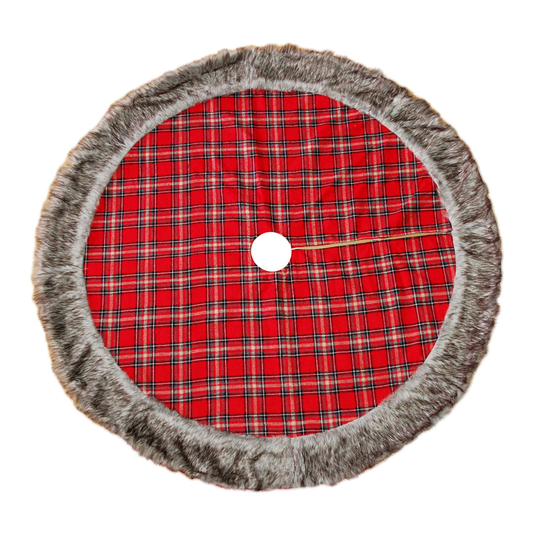 Plaid Tree Skirt Jeco Inc.