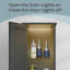 Armoire de rangement avec lumières Evadean-2128899869-2120063497