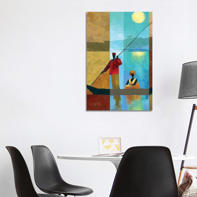 On the River II by Keith Mallett - 1 Piece Wrapped Canvas Painting
