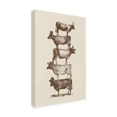 Cow Cow Nuts On Canvas