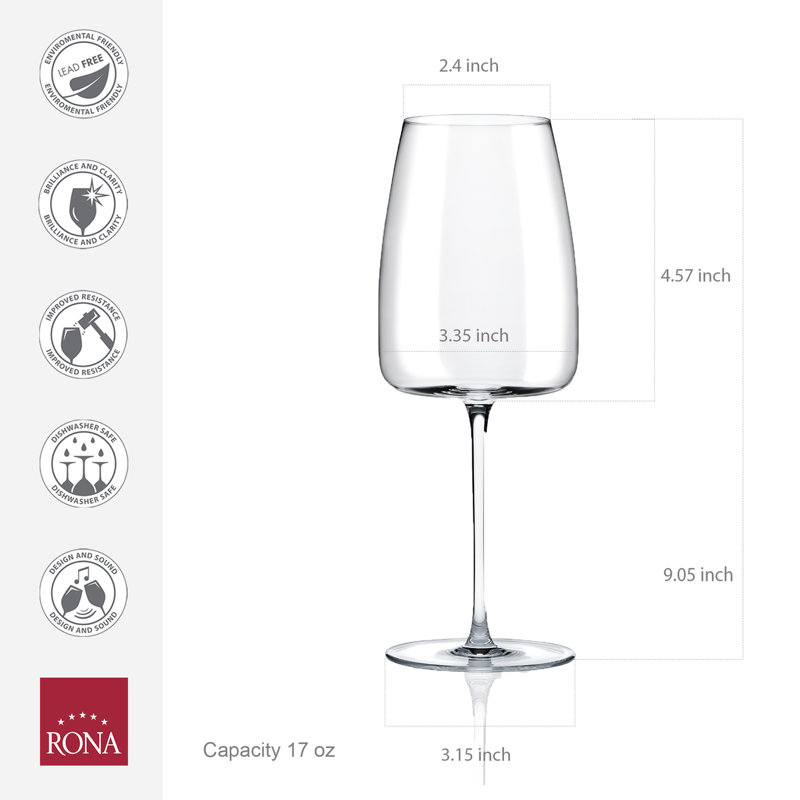 Lord 17 oz. Verre à vin, 17