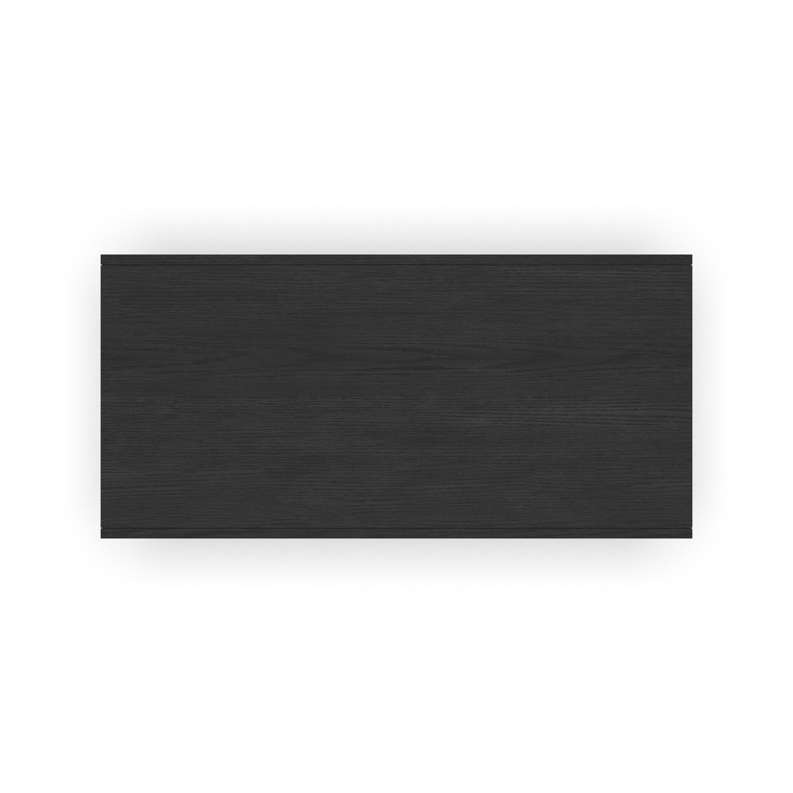 Southampton 50" Oak Coffee Table, Black