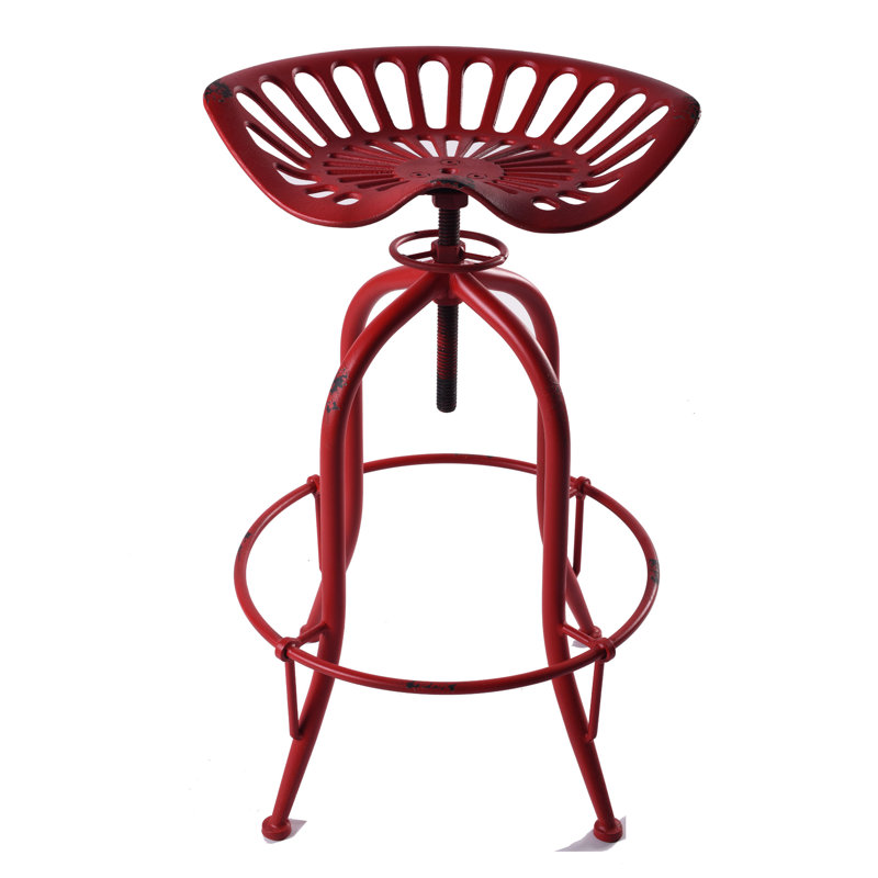 Tabouret de bar 30,7 po Bottolf, Rouge