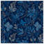 Couvre-lit matelassé à motif floral feuillu toutes tailles-129137546