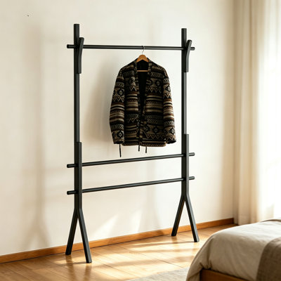 A‑Frame Solid Wood Freestanding Coat Rack