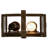 Rustic Lodge Steel Wall Light
