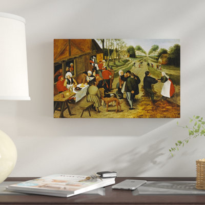 " Peasants At A Roadside Inn " by Pieter Bruegel The Elder