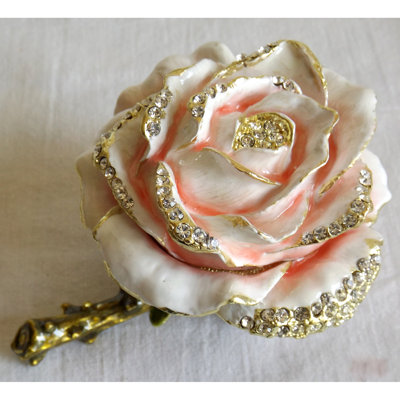 Boîte à bijoux rose