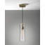Luminaire suspendu cylindrique simple à 1 lumière Gilbert