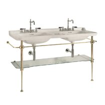 Classic 25” Basin and Metal Console Set, Luxury bathrooms, Crosswater  London