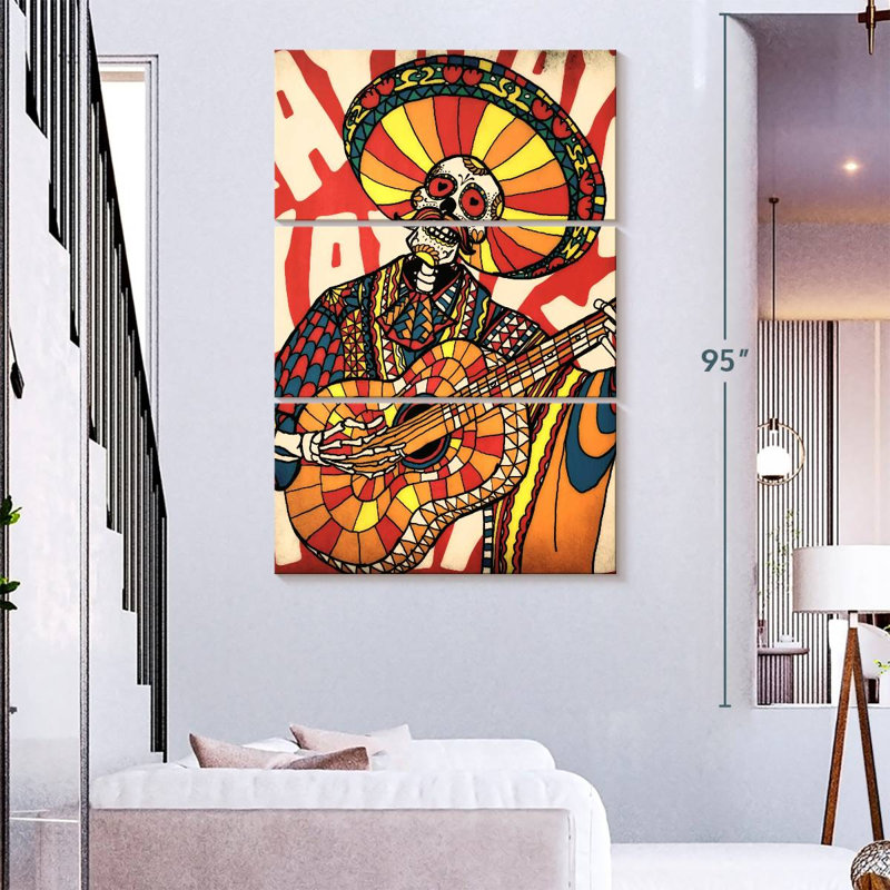 Kelan Mariachi, 74" H x 48" W