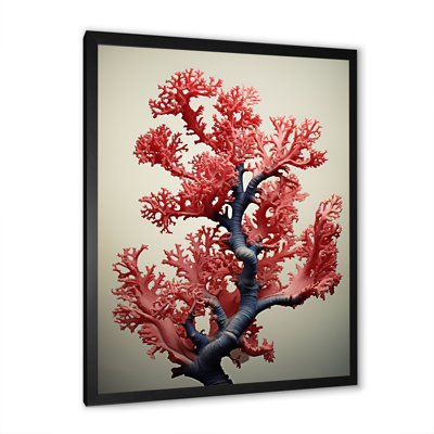 Beauté corail classique - art mural corail