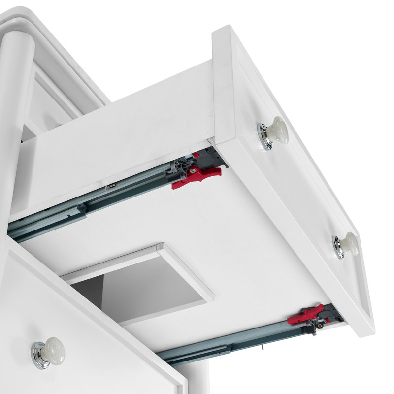 Meuble-lavabo Juliette, Blanc, H 34 po x l 24 po x P 20 po