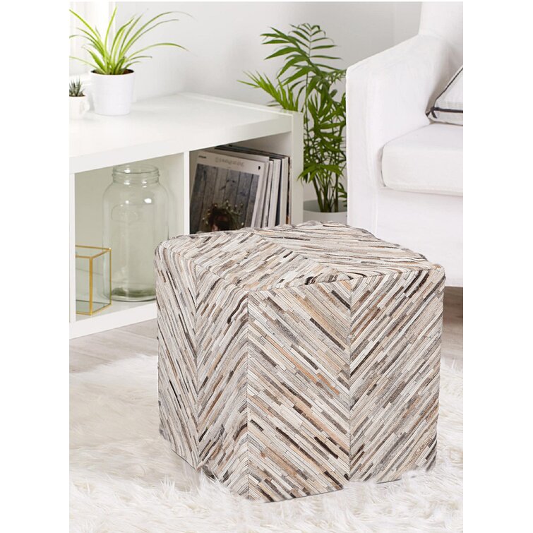 Wrought Studio Golla Upholstered Pouf & Reviews