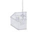 Kropp 6 - Light Silver Geometric Pendant