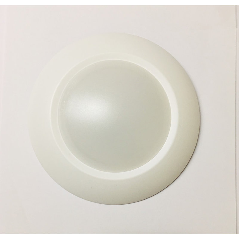 Plafonnier encastré, H 1,1 po x l 6,85 po x P 6,85 po, 4000