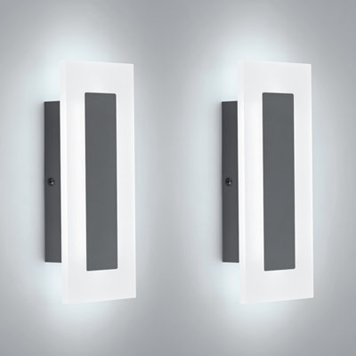Applique murale moderne en acrylique à DEL pour couloir de chambre à coucher, escalier, salle de bain, luminaire intérieur, lampes, décoration de la maison