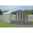Steel Carport With 2 Side Wall Kits, 12X20X7-100015445