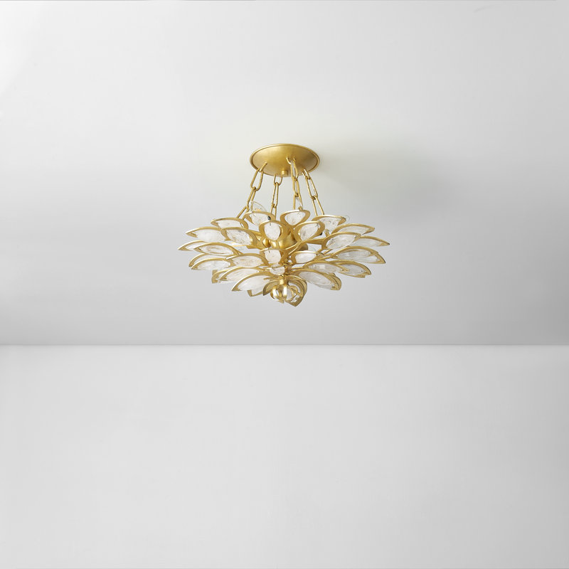 Vittoria 4 Light Semi Flush