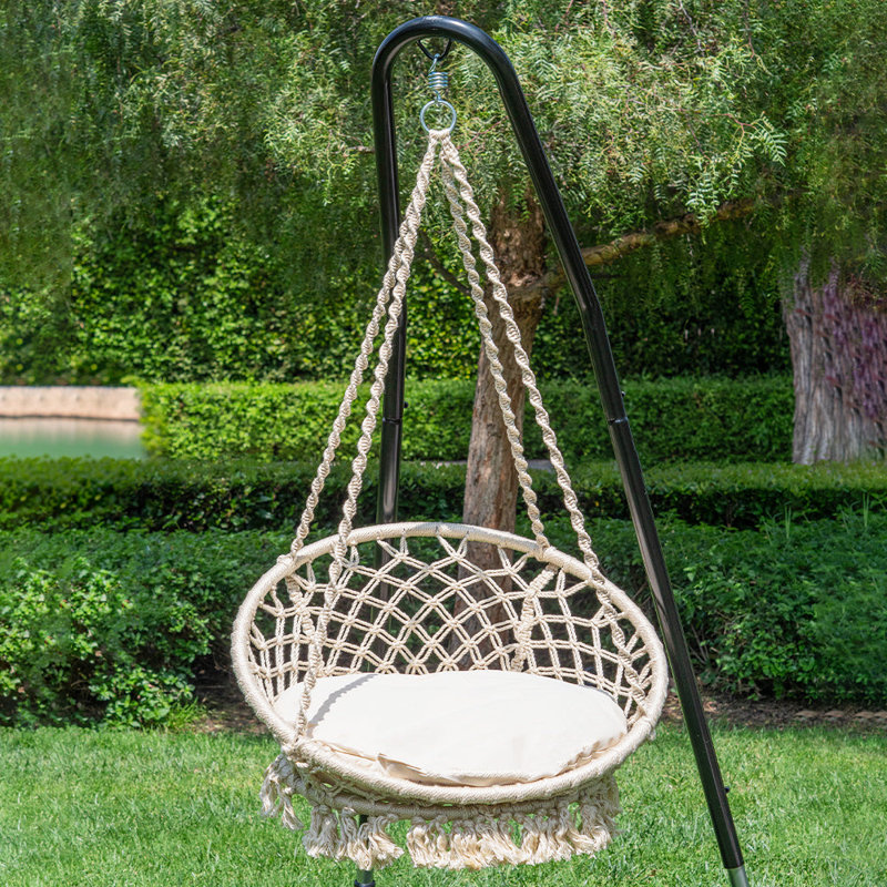 Chaise hamac Hawn, Beige