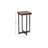 Flores Solid Wood Top End Table