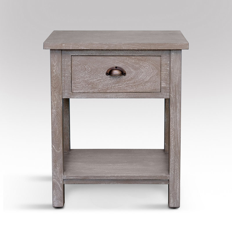 24'' W Solid Wood Nightstand