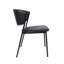 Chaise d'appoint en cuir vegan Drift-1624043582