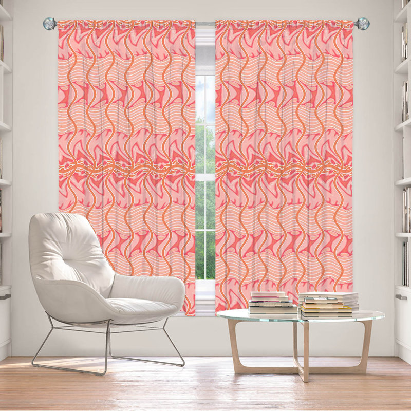 Konover Room Darkening Curtain Pair, 40" W x 82" L