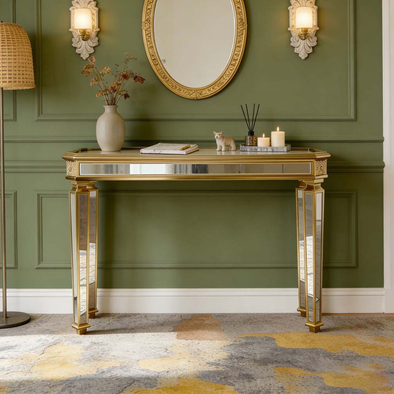 Mirror Console Table