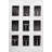 Windows - Monochrome Livingroom Framed Canvas Home Decor