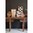 Kalalou Pink Stone Heart Cheese Board – 10" Tall Kitchen Serveware