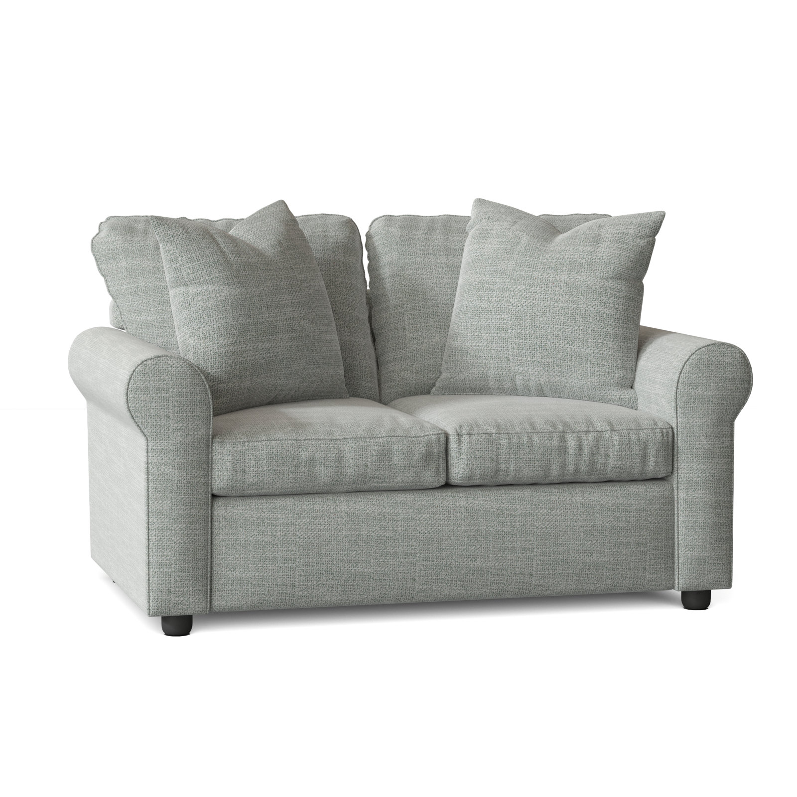 Warrington 60'' Upholstered Loveseat, Conversation Capri Basketweave