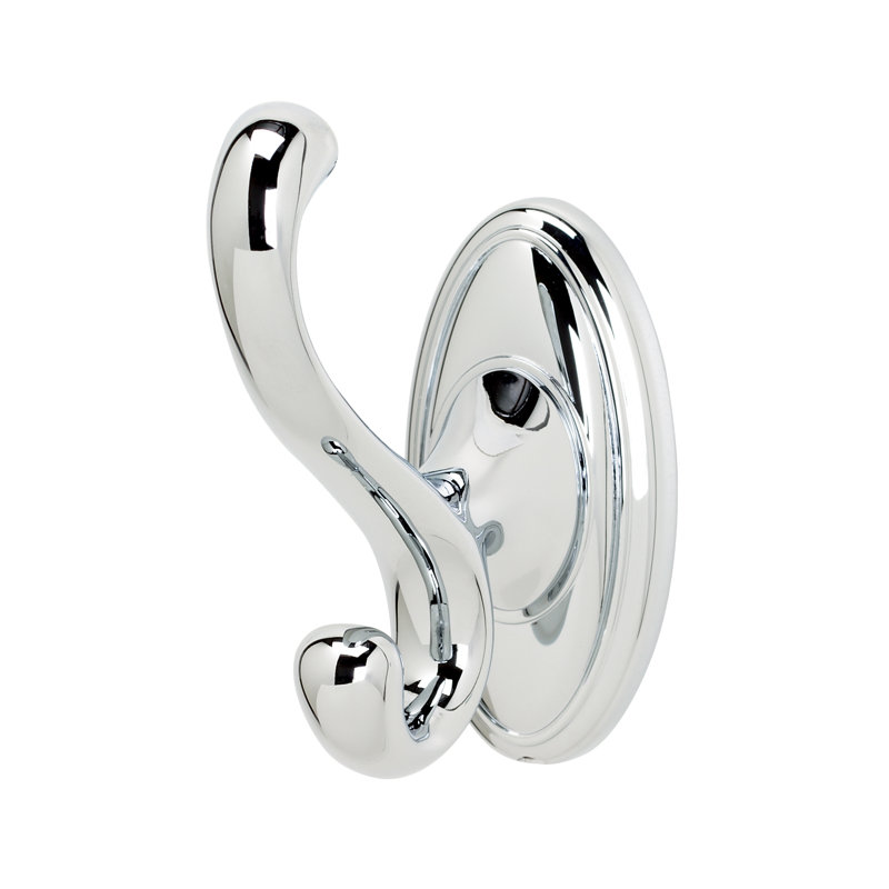 Single Robe Hook, Polished Chrome