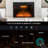 Trim With Electric Fireplace-987260482