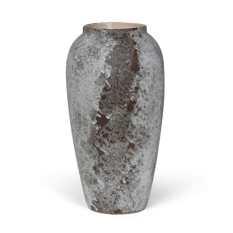 Tuscan Ceramic Vase, Large, 12.99" H x 6.69" W x 6.69" D, 44 pieces