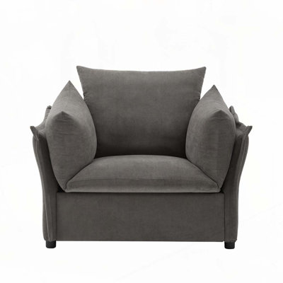 Fauteuil d'appoint simple en chenille